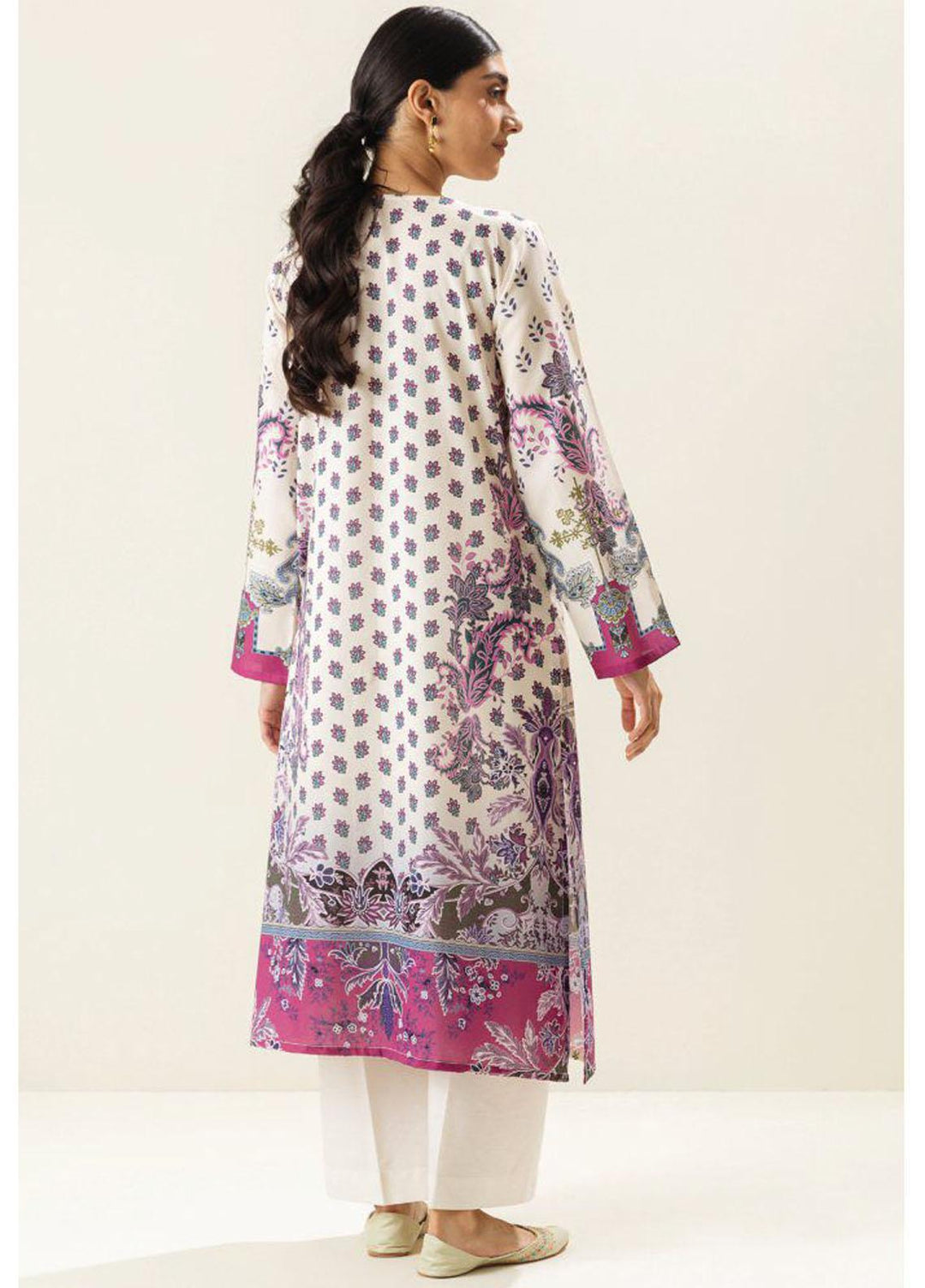 Morbagh by Beechtree Printed Lawn  Unstitched Kurti MRB23-S2 MB2S23U08 - Summer Collection