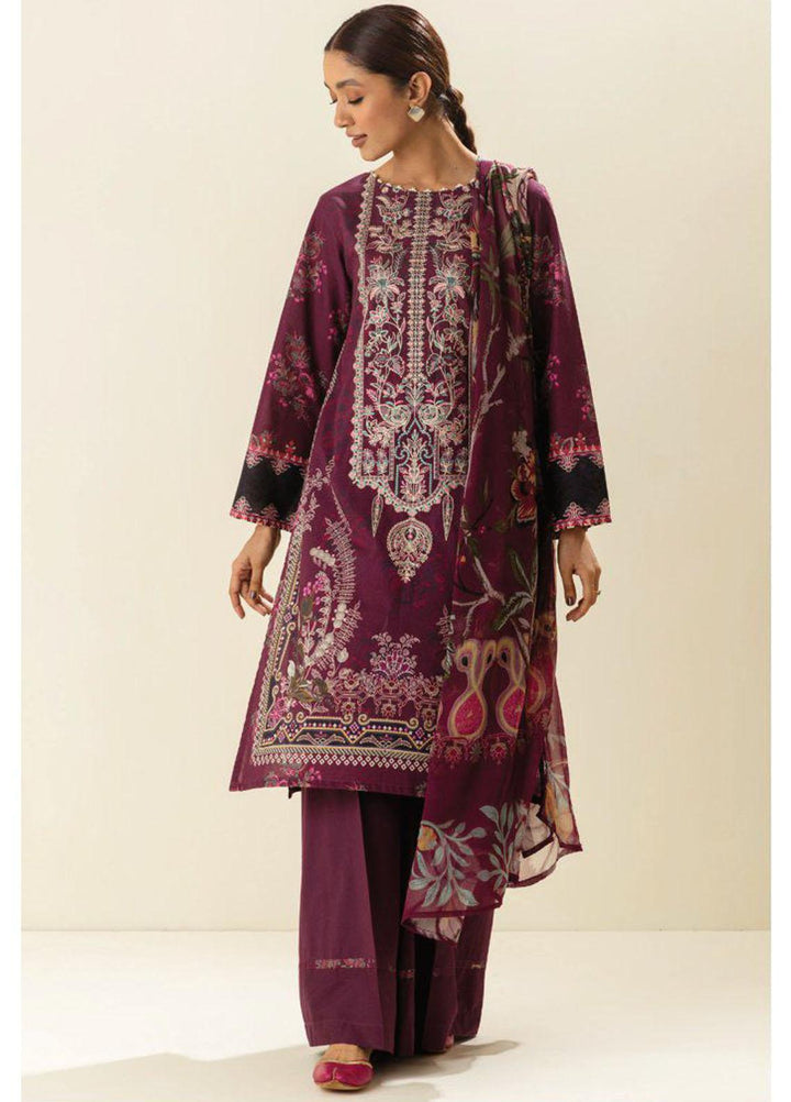 Morbagh by Beechtree Embroidered Lawn Suit Unstitched 3 Piece MRB23-S2 MB2S23U16 - Summer Collection