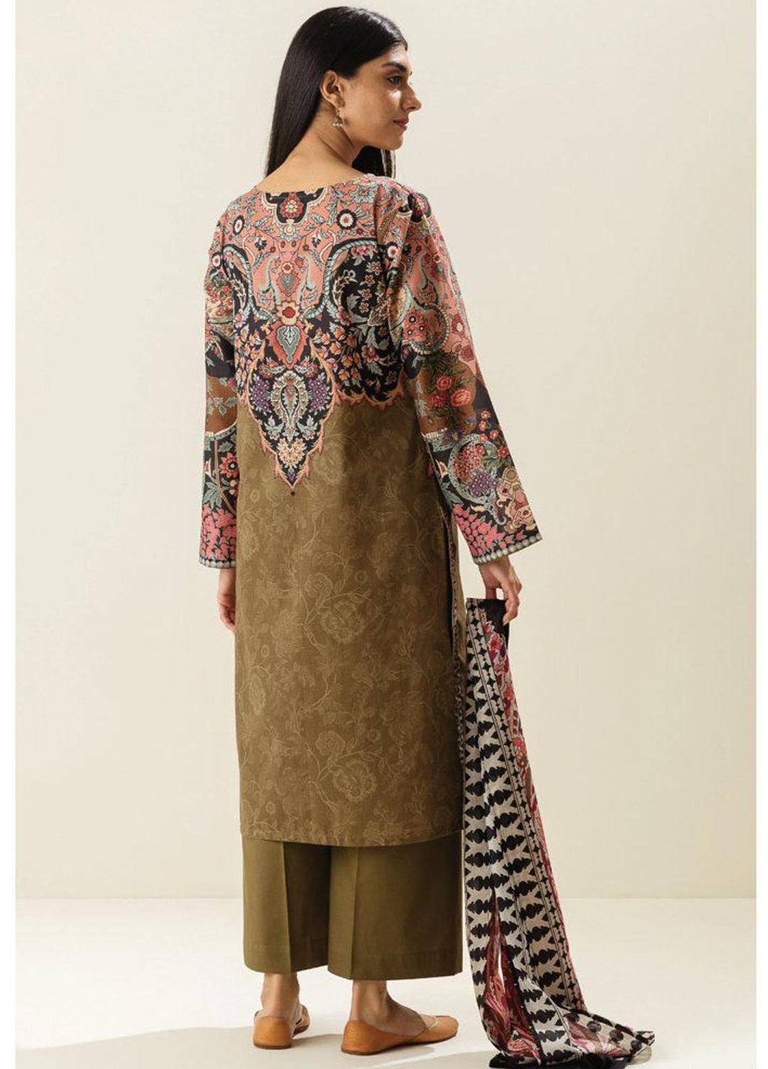 Morbagh by Beechtree Printed Lawn Suit Unstitched 3 Piece MRB23-S2 MB2S23U21 - Summer Collection