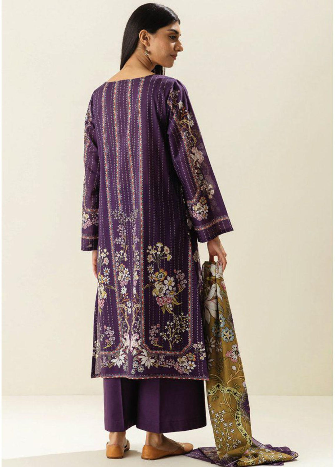Morbagh by Beechtree Printed Lawn Suit Unstitched 3 Piece MRB23-S2 MB2S23U24 - Summer Collection