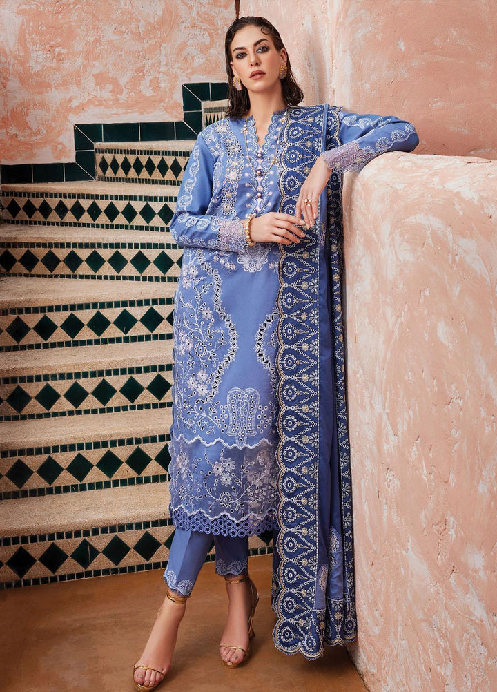 Moroccan Dream By Mushq Embroidered  Suits Unstitched 3 Piece MQ23MD MNW-02 Latifah - Winter Collection