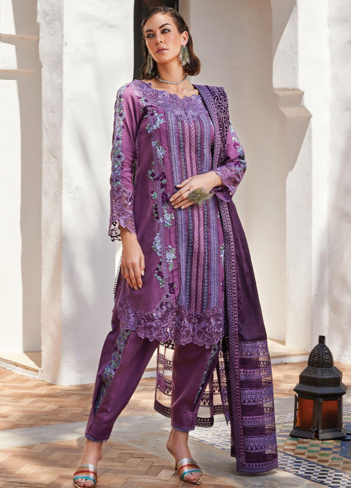 Moroccan Dream By Mushq Embroidered  Suits Unstitched 3 Piece MQ23MD MNW-03 Nour - Winter Collection