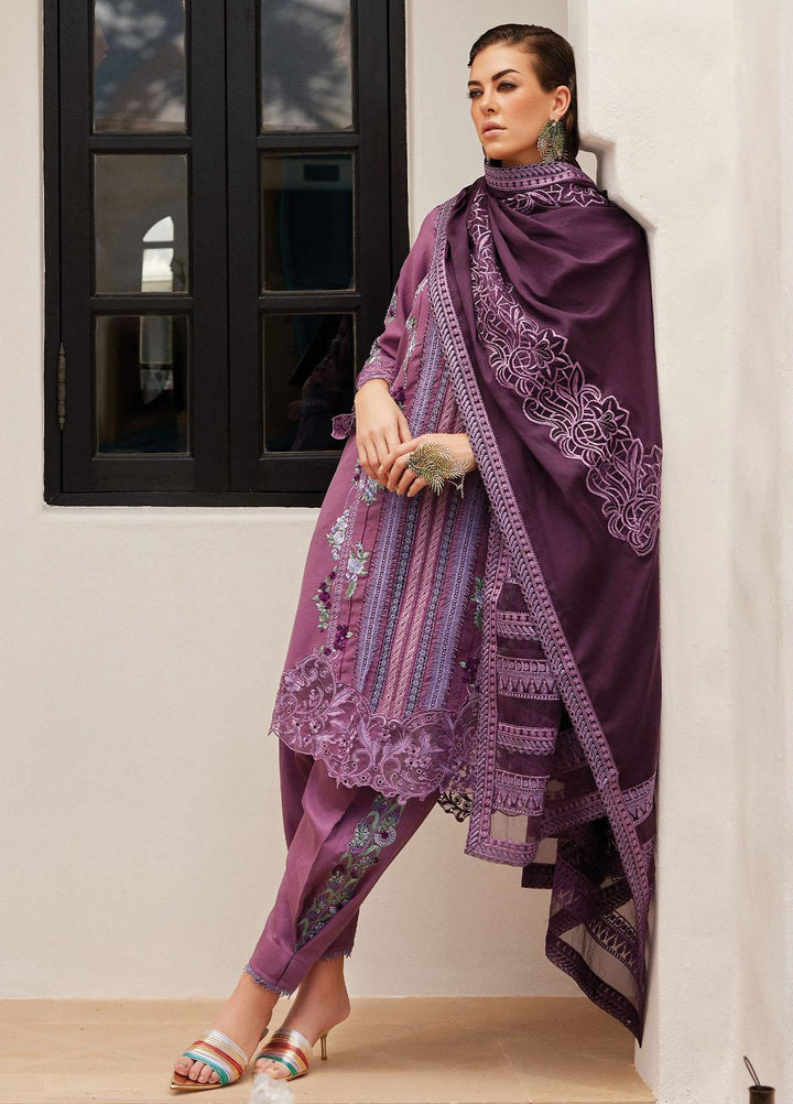 Moroccan Dream By Mushq Embroidered  Suits Unstitched 3 Piece MQ23MD MNW-03 Nour - Winter Collection