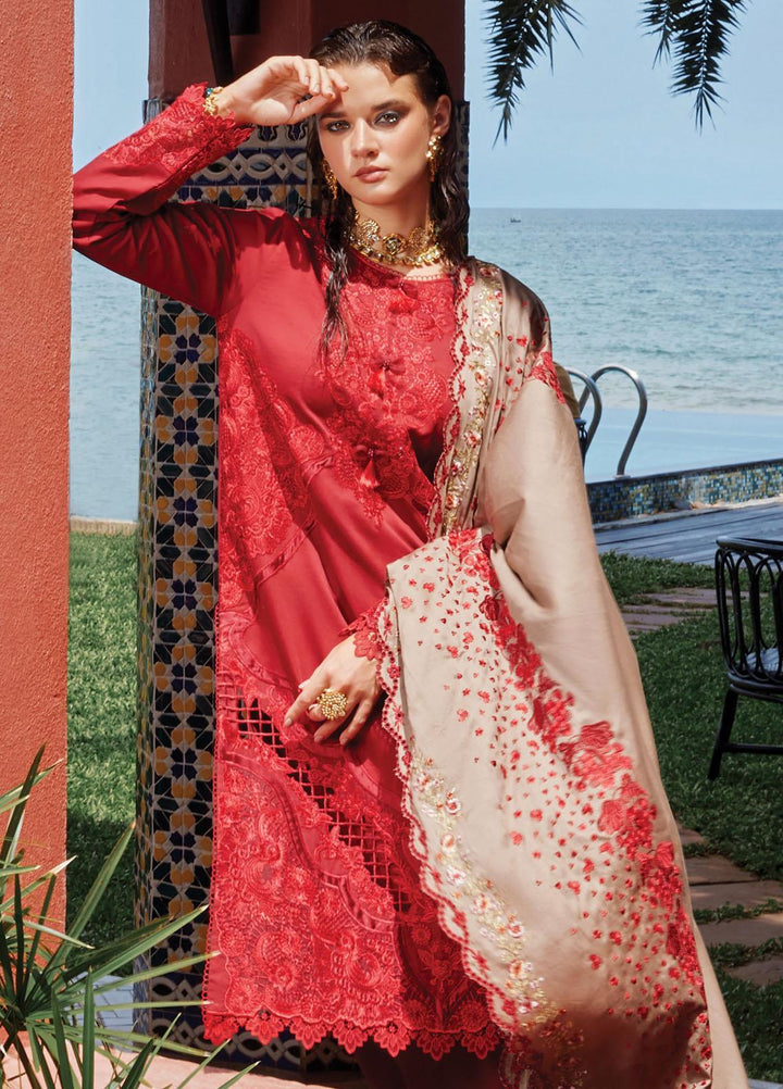 Moroccan Dream By Mushq Embroidered  Suits Unstitched 3 Piece MQ23MD MNW-04 Naima - Winter Collection