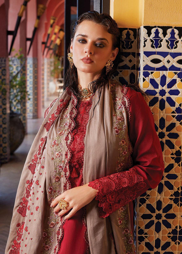 Moroccan Dream By Mushq Embroidered  Suits Unstitched 3 Piece MQ23MD MNW-04 Naima - Winter Collection