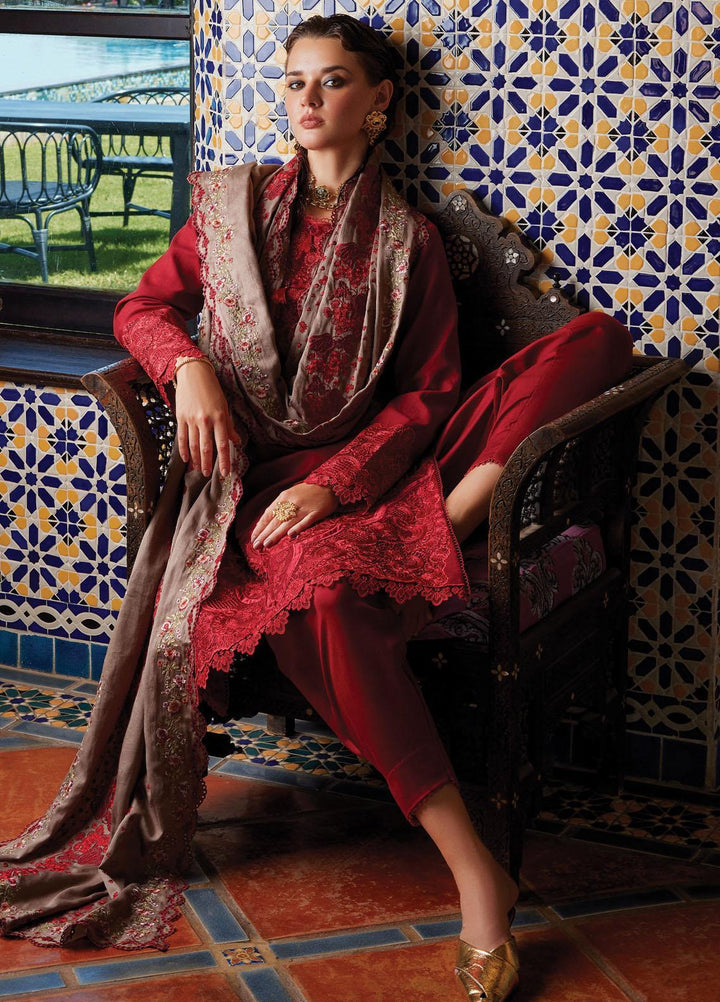Moroccan Dream By Mushq Embroidered  Suits Unstitched 3 Piece MQ23MD MNW-04 Naima - Winter Collection