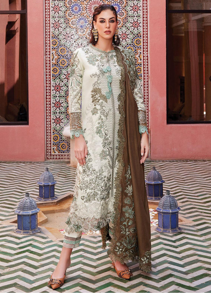 Moroccan Dream By Mushq Embroidered  Suits Unstitched 3 Piece MQ23MD MNW-05 Anisah - Winter Collection
