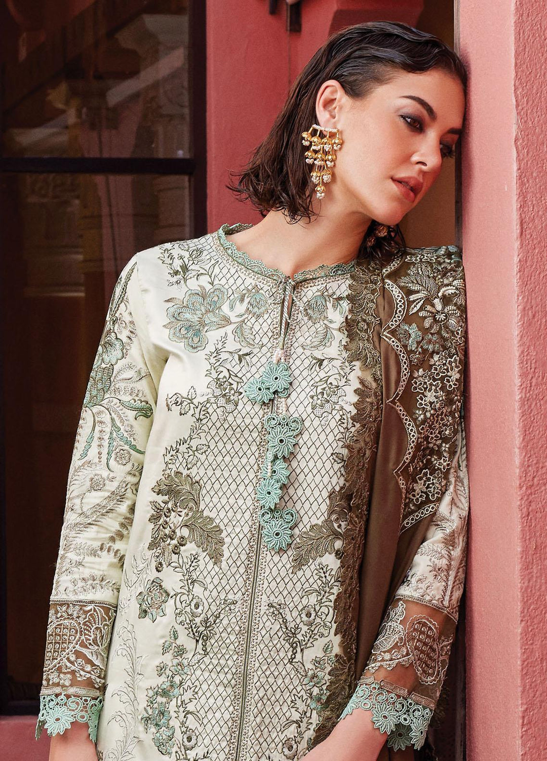 Moroccan Dream By Mushq Embroidered  Suits Unstitched 3 Piece MQ23MD MNW-05 Anisah - Winter Collection