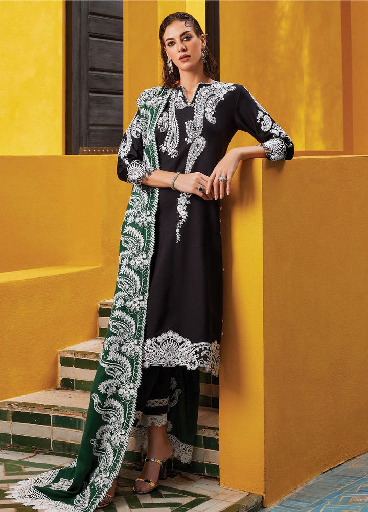 Moroccan Dream By Mushq Embroidered  Suits Unstitched 3 Piece MQ23MD MNW-06 Imane - Winter Collection