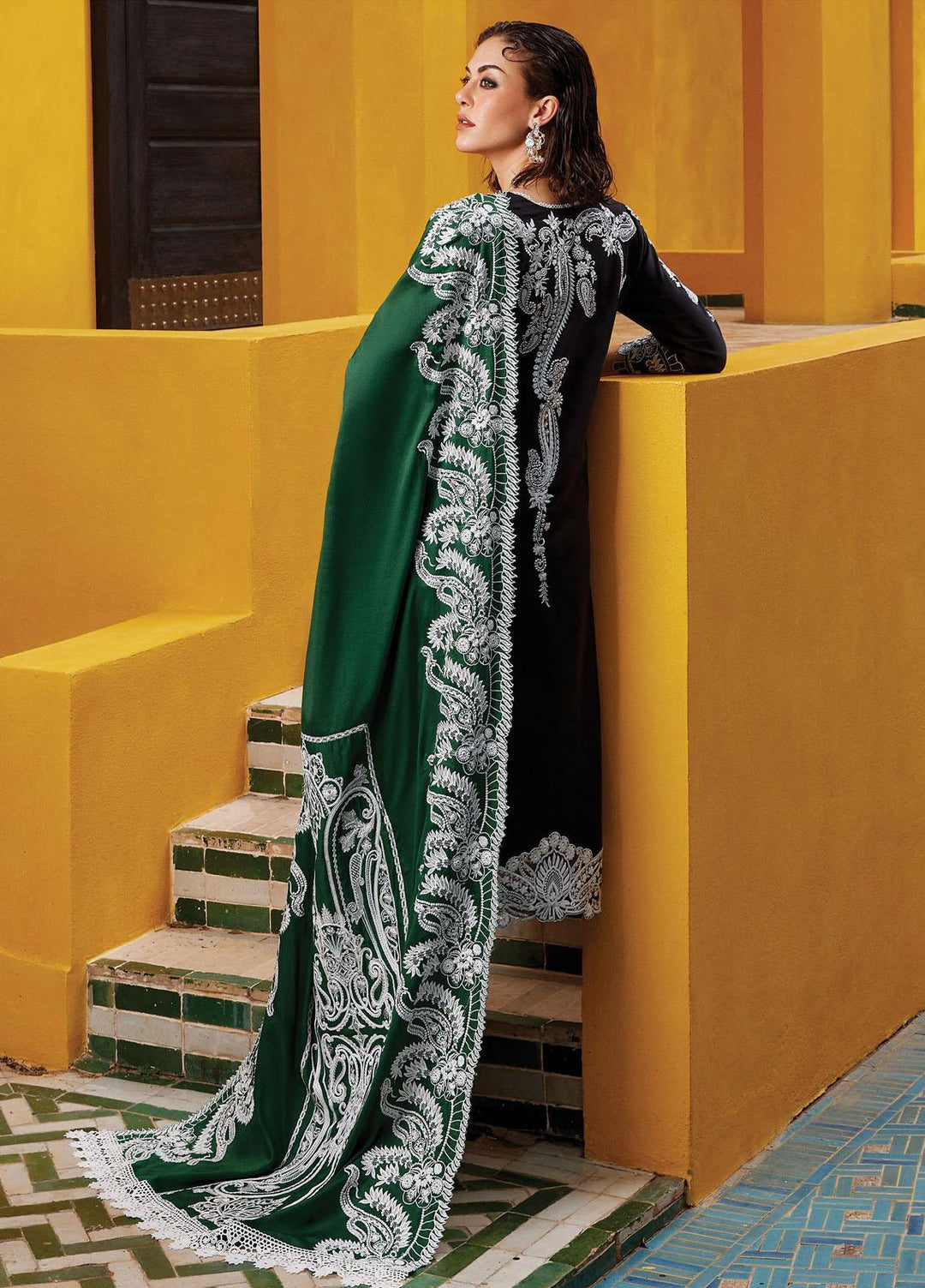 Moroccan Dream By Mushq Embroidered  Suits Unstitched 3 Piece MQ23MD MNW-06 Imane - Winter Collection