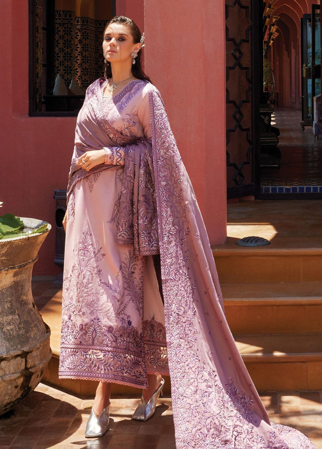 Moroccan Dream By Mushq Embroidered  Suits Unstitched 3 Piece MQ23MD MNW-07 Safaa - Winter Collection