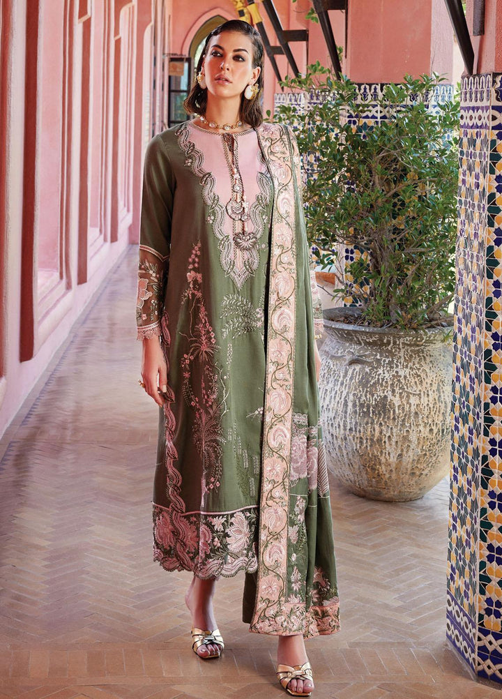 Moroccan Dream By Mushq Embroidered  Suits Unstitched 3 Piece MQ23MD MNW-08 Nahla - Winter Collection