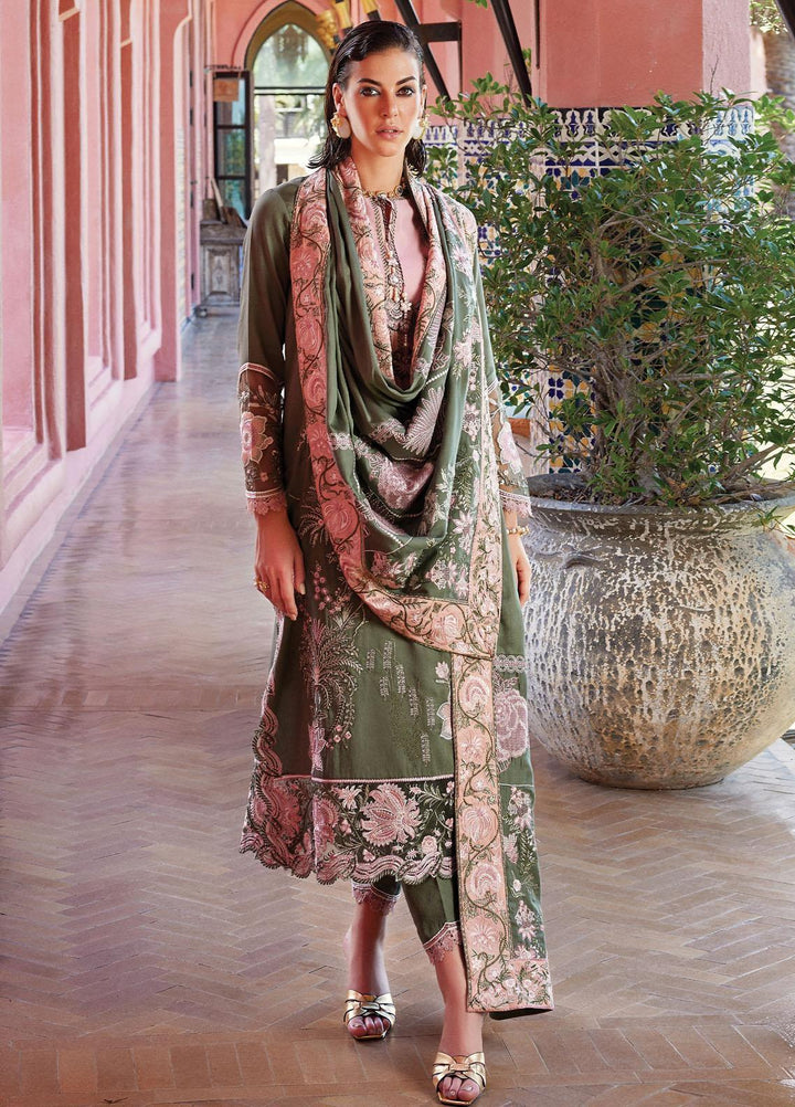 Moroccan Dream By Mushq Embroidered  Suits Unstitched 3 Piece MQ23MD MNW-08 Nahla - Winter Collection