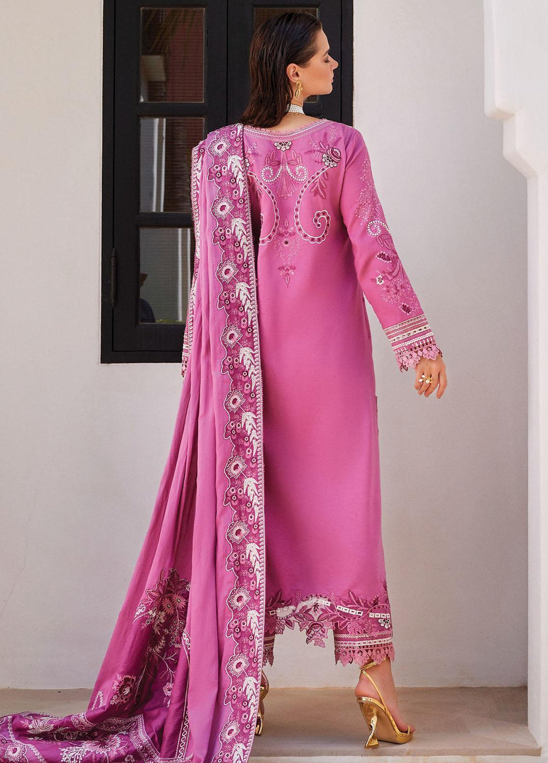 Moroccan Dream By Mushq Embroidered  Suits Unstitched 3 Piece MQ23MD MNW-09 Aleah - Winter Collection