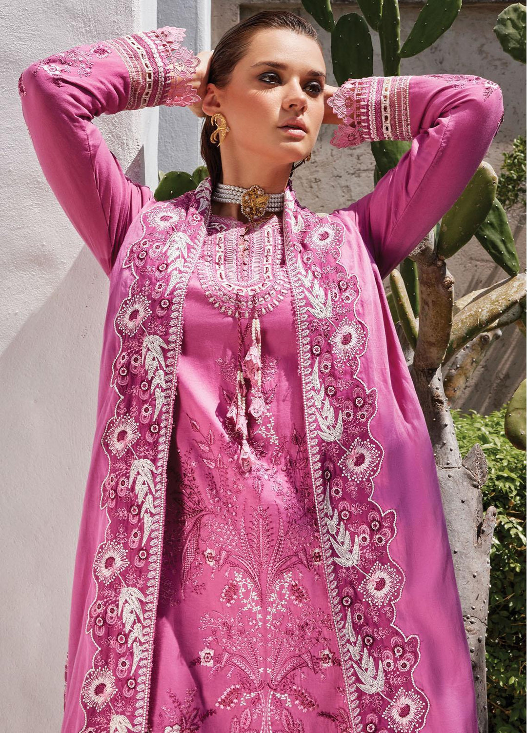 Moroccan Dream By Mushq Embroidered  Suits Unstitched 3 Piece MQ23MD MNW-09 Aleah - Winter Collection