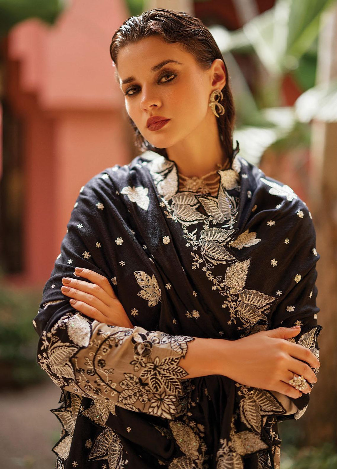 Moroccan Dream By Mushq Embroidered  Suits Unstitched 3 Piece MQ23MD MNW-10 Salma - Winter Collection