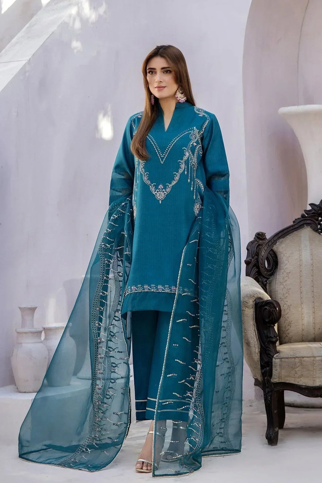 Sohani Rajwani By HM RTW Embroidered Lawn 3 Piece Suit MOROCCO Festive Collection