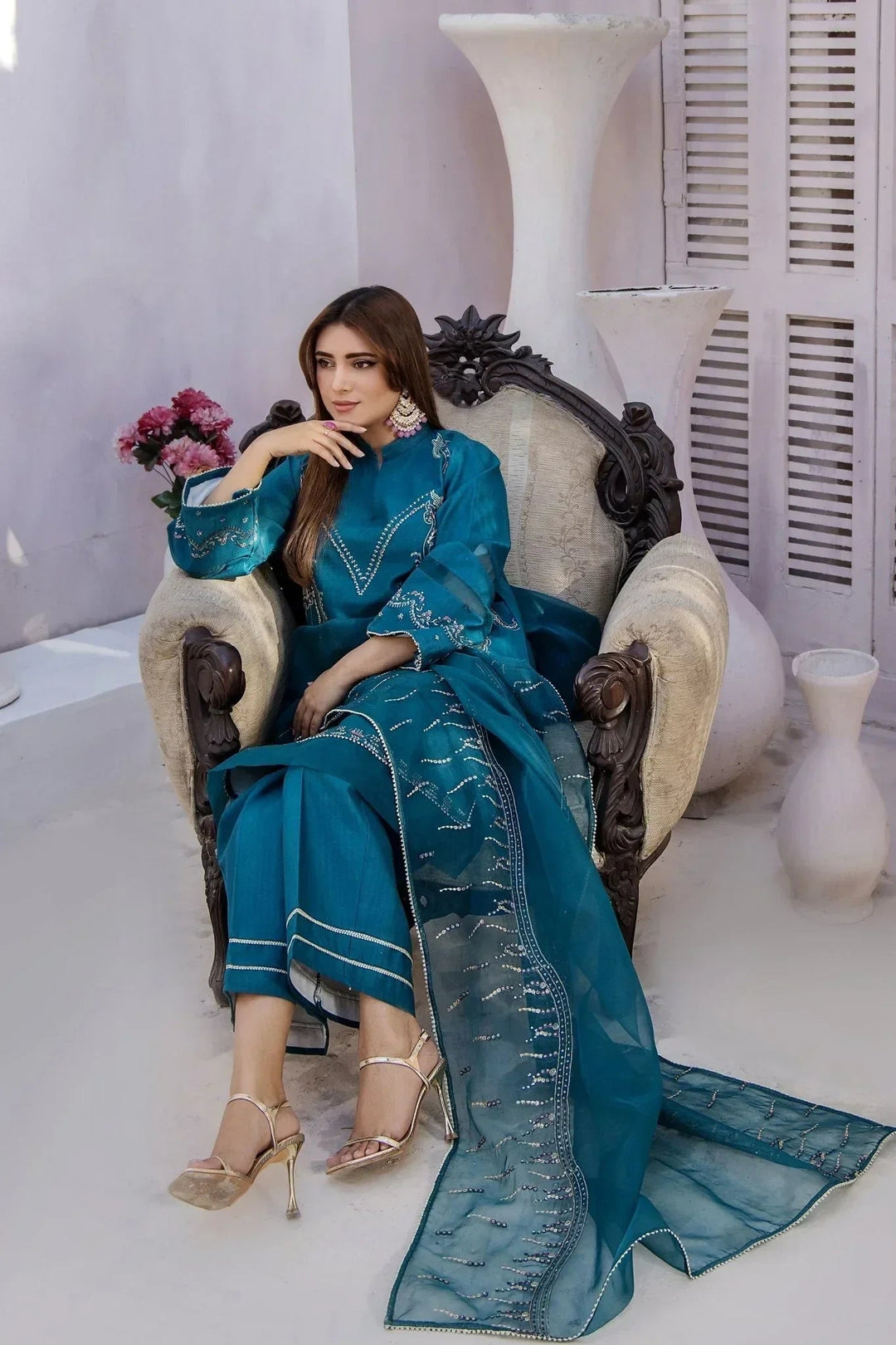 Sohani Rajwani By HM RTW Embroidered Lawn 3 Piece Suit MOROCCO Festive Collection