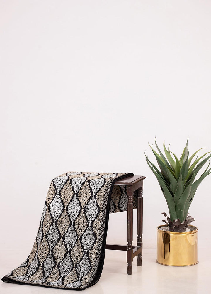 Mosaic Embroidered   Shawl MS21LS MS-06 - Luxury Shawls