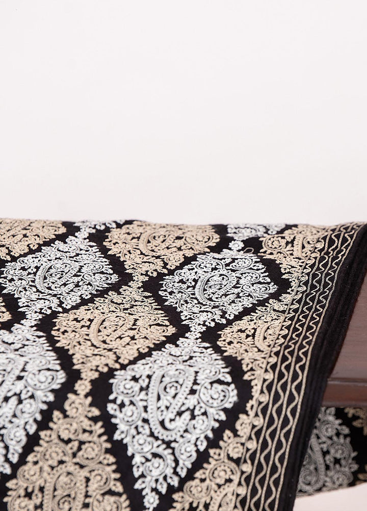 Mosaic Embroidered   Shawl MS21LS MS-06 - Luxury Shawls