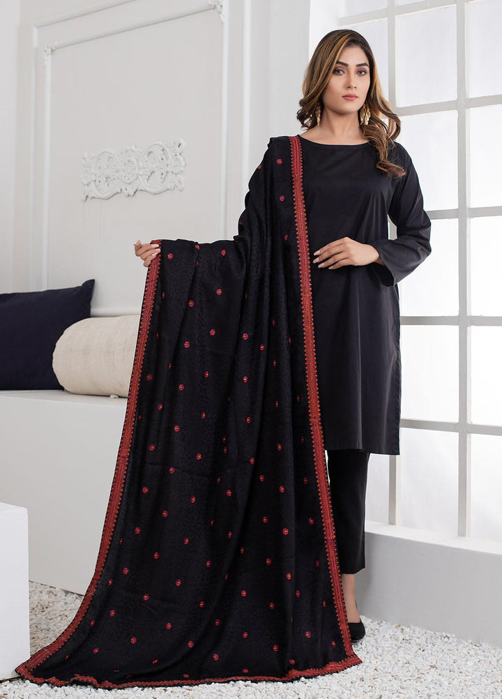 Mosaic Embroidered   Shawl MS21LS MS-07 - Luxury Shawls