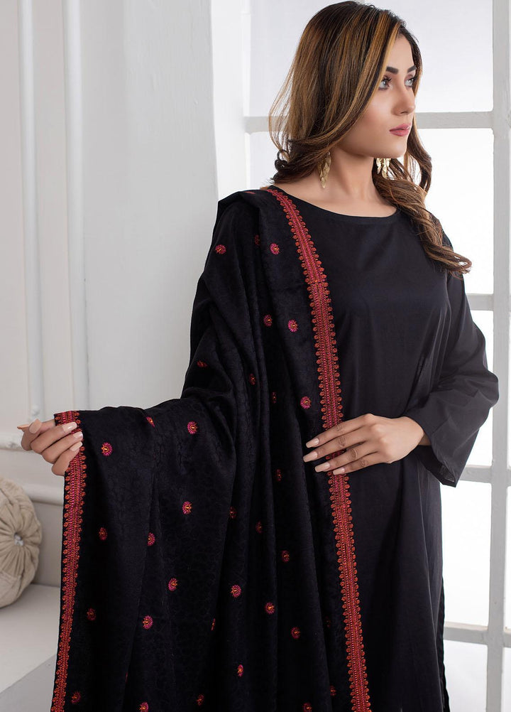 Mosaic Embroidered   Shawl MS21LS MS-07 - Luxury Shawls