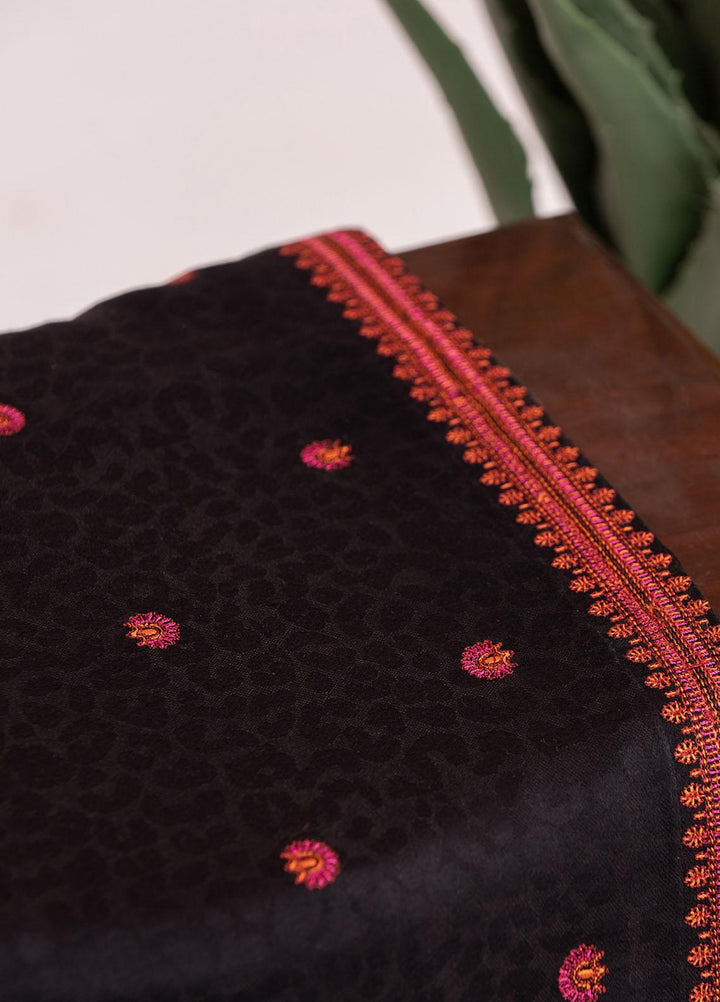 Mosaic Embroidered   Shawl MS21LS MS-07 - Luxury Shawls