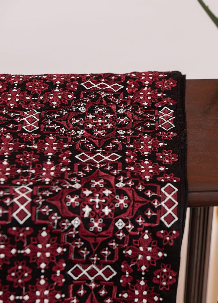 Mosaic Embroidered   Shawl MS21LS MS-13 - Luxury Shawls