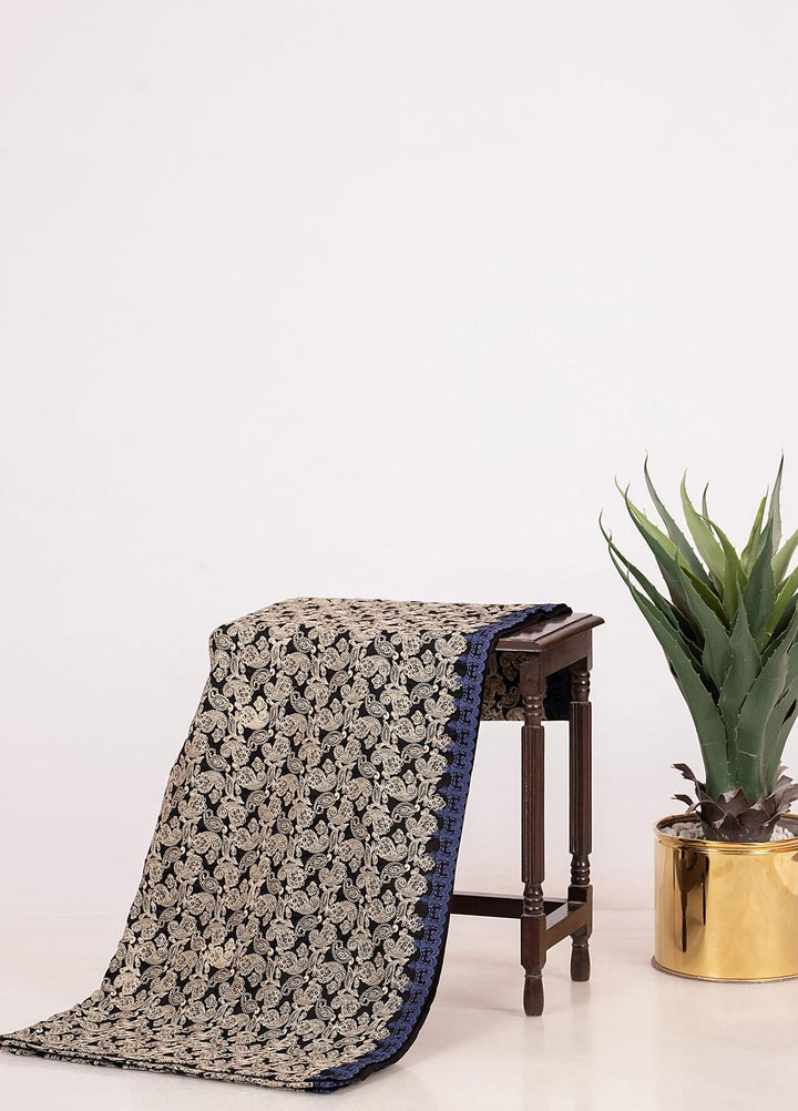 Mosaic Embroidered   Shawl MS21LS MS-14 - Luxury Shawls