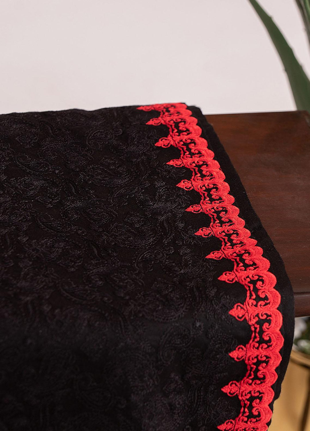 Mosaic Embroidered   Shawl MS21LS MS-15 - Luxury Shawls