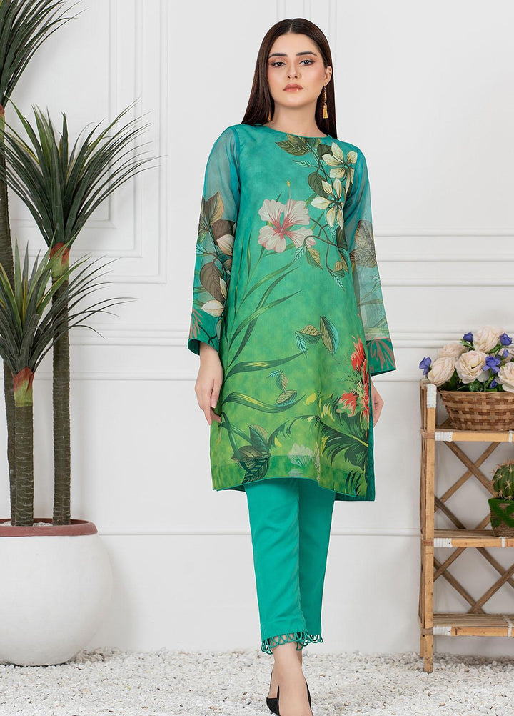 Mosaic Casual Pret  Organza 2 Piece SEASHORE