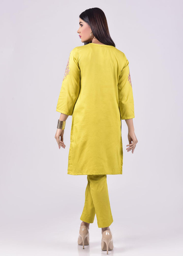 Mosaic Embroidered Jacquard Stitched 2 Piece Suit D-5701