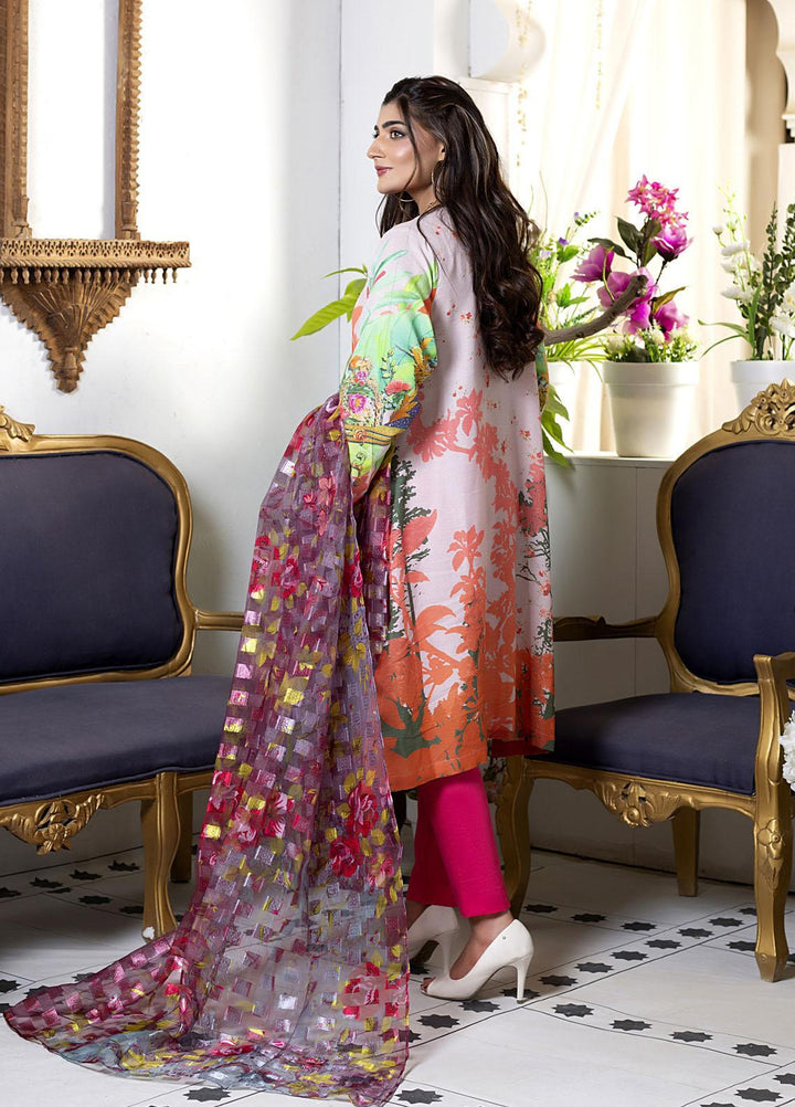 Mosaic Ready to Wear Printed Cotton 3 Piece Suit MS22RWP 111041 WEBBING