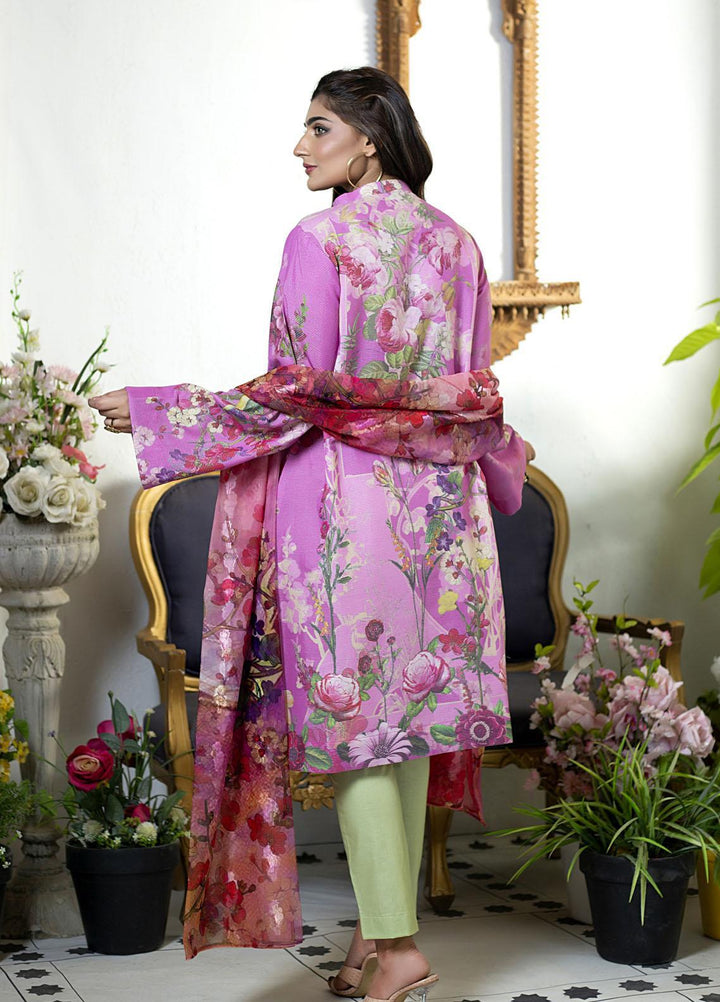 Mosaic Ready to Wear Printed Cotton 3 Piece Suit MS22RWP 111043 MOONLIGHT