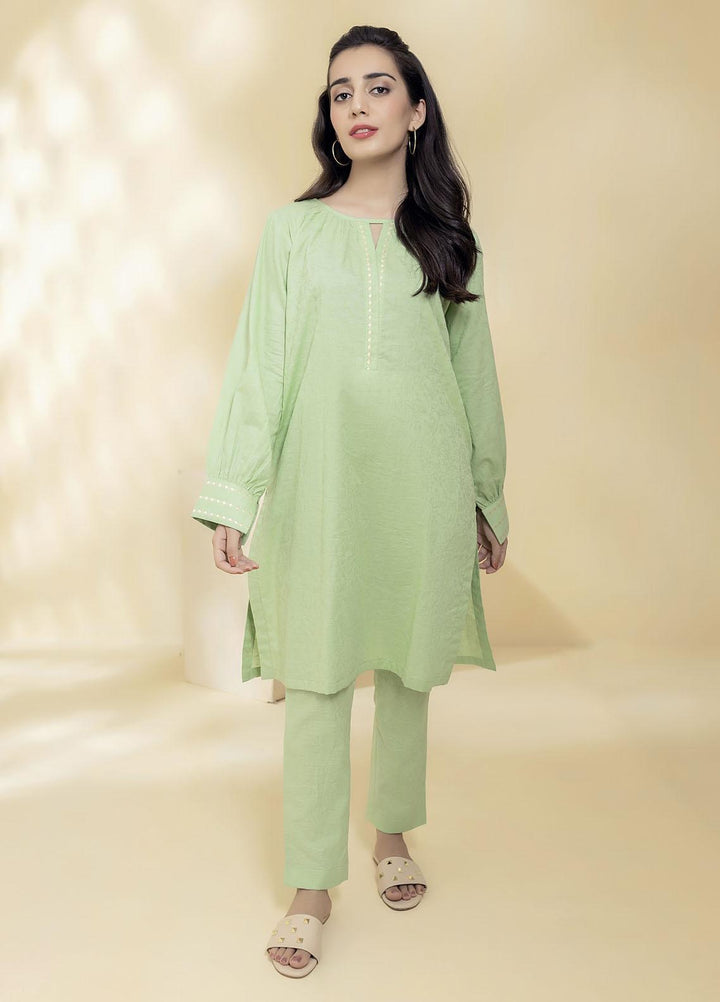 Mosaic Casual Pret  Cotton 2 Piece Suit MS22SP-2 111049 PEAR