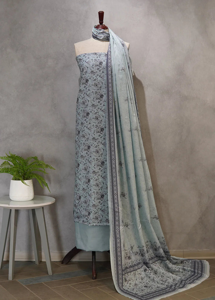 Mother By Bin Saeed Printed Lawn Suit Unstitched 3 Piece BS24M D-512 - Summer Collection