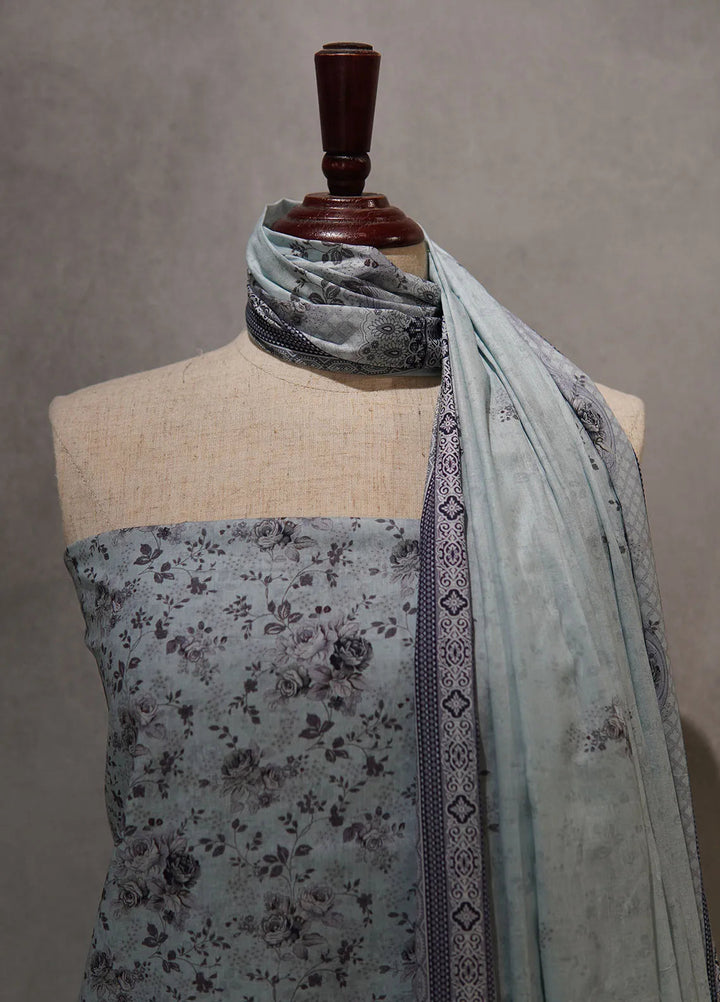 Mother By Bin Saeed Printed Lawn Suit Unstitched 3 Piece BS24M D-512 - Summer Collection