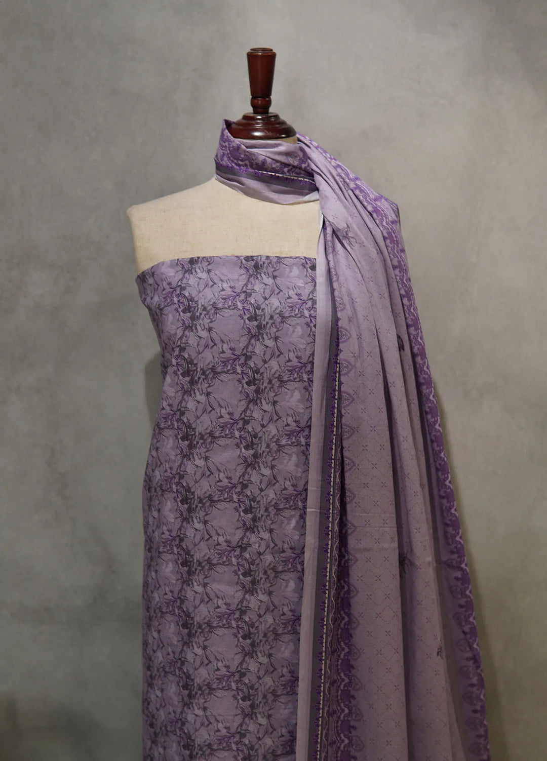 Mother By Bin Saeed Printed Lawn Suit Unstitched 3 Piece BS24M D-539 - Summer Collection