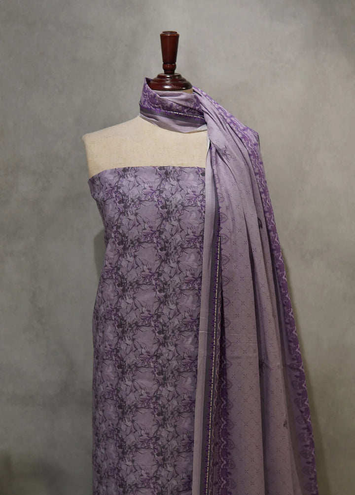 Mother By Bin Saeed Printed Lawn Suit Unstitched 3 Piece BS24M D-539 - Summer Collection