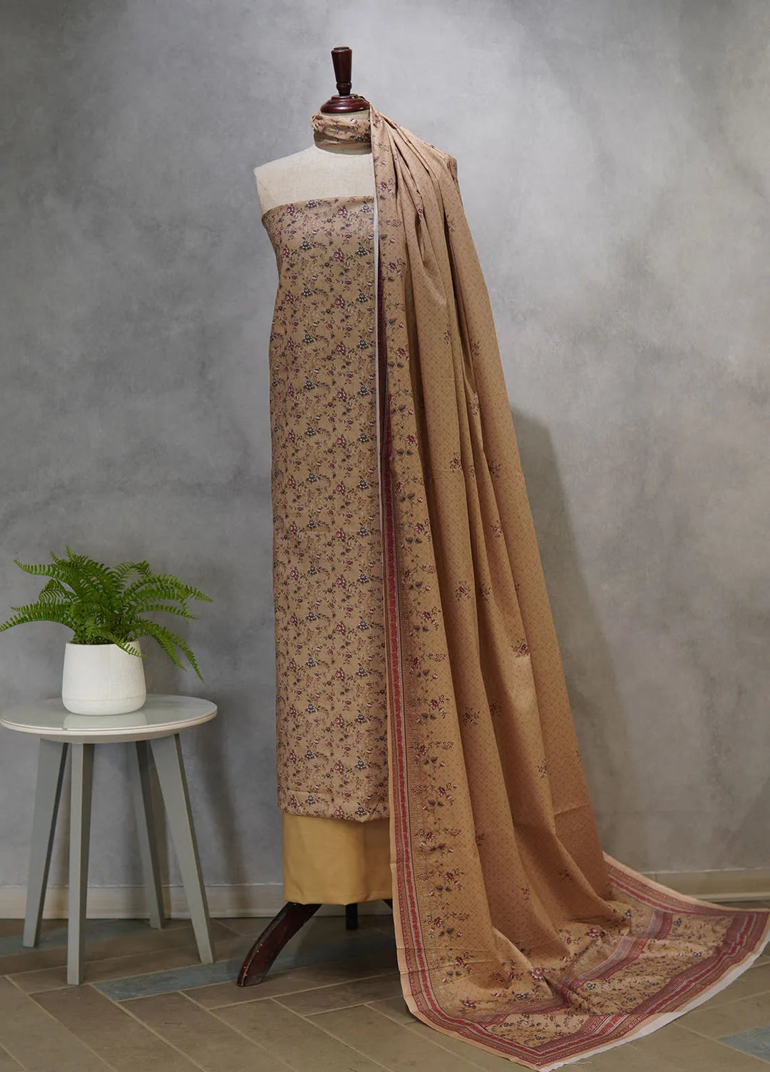 Mother By Bin Saeed Printed Lawn Suit Unstitched 3 Piece BS24M D-559 - Summer Collection