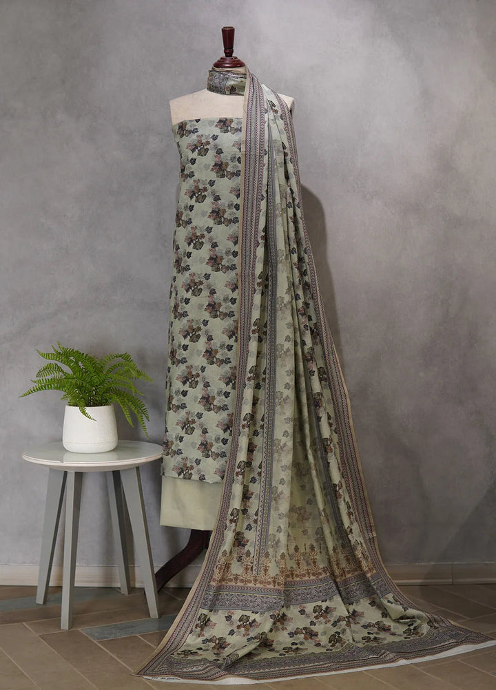 Mother By Bin Saeed Printed Lawn Suit Unstitched 3 Piece BS24M D-723 - Summer Collection