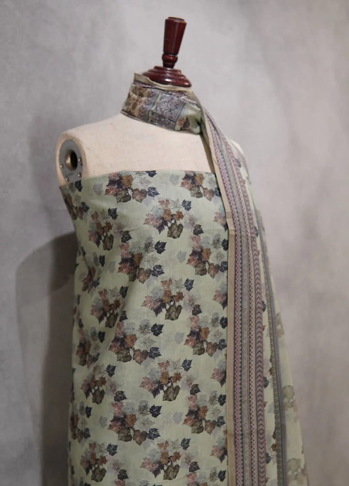 Mother By Bin Saeed Printed Lawn Suit Unstitched 3 Piece BS24M D-723 - Summer Collection