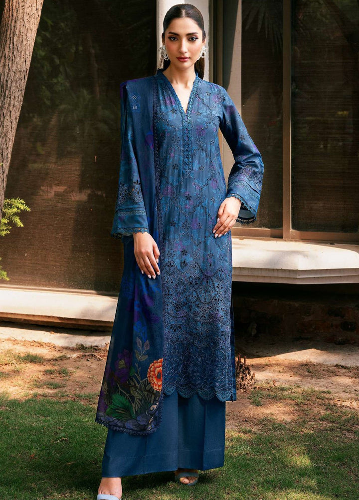 Motifz Digital Printed Lawn Suits Unstitched 3 Piece MT25ADP 5359 Flora - Summer Collection