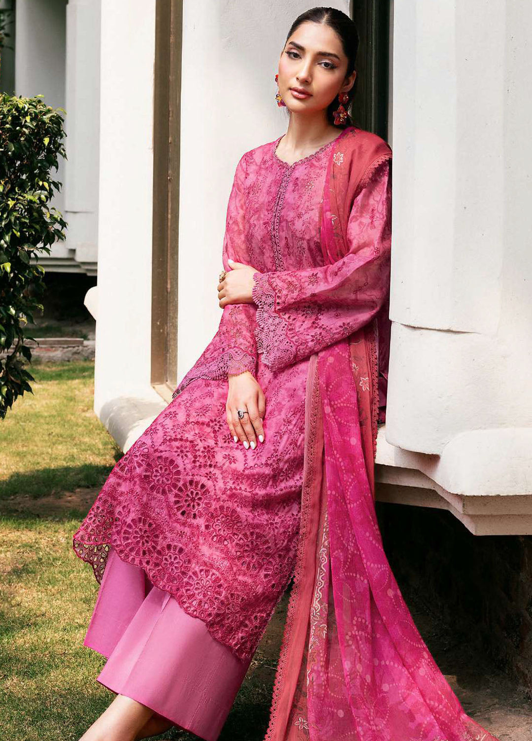 Motifz Digital Printed Lawn Suits Unstitched 3 Piece MT25ADP 5362 Ashley - Summer Collection