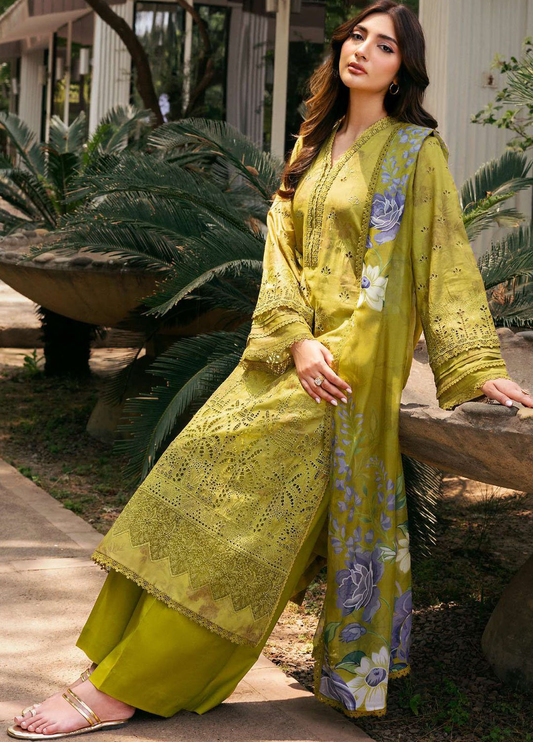 Motifz Digital Printed Lawn Suits Unstitched 3 Piece MT25ADP 5363 Nessa - Summer Collection