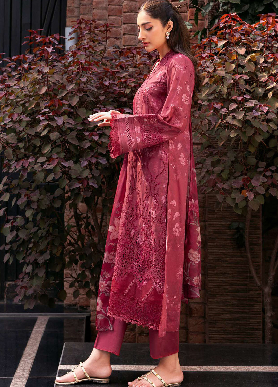 Motifz Digital Printed Lawn Suits Unstitched 3 Piece MT25ADP 5364 Alma - Summer Collection