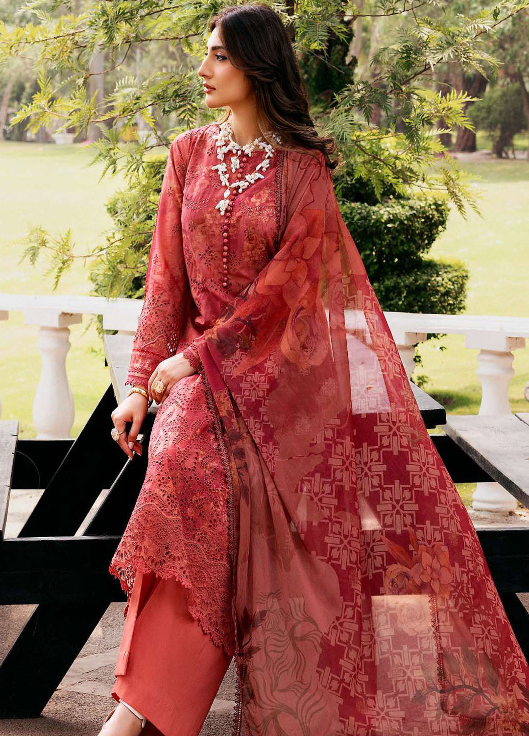 Motifz Digital Printed Lawn Suits Unstitched 3 Piece MT25ADP 5365 Elle - Summer Collection