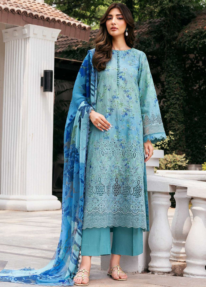 Motifz Digital Printed Lawn Suits Unstitched 3 Piece MT25ADP 5368 Opal - Summer Collection