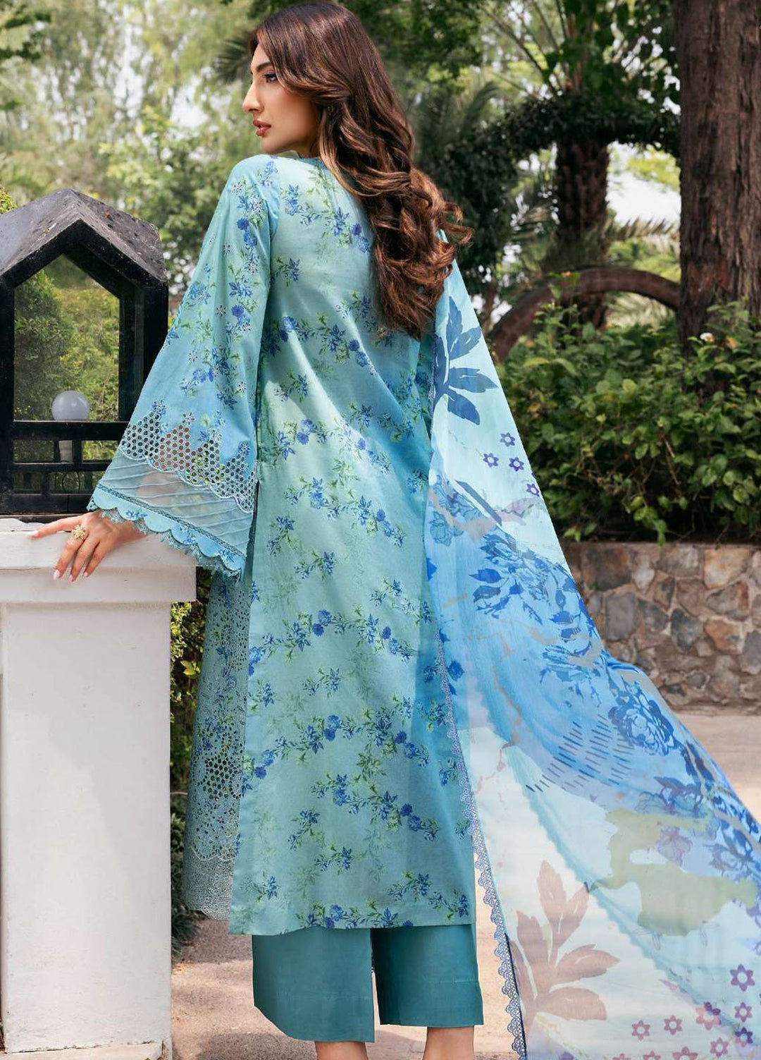 Motifz Digital Printed Lawn Suits Unstitched 3 Piece MT25ADP 5368 Opal - Summer Collection