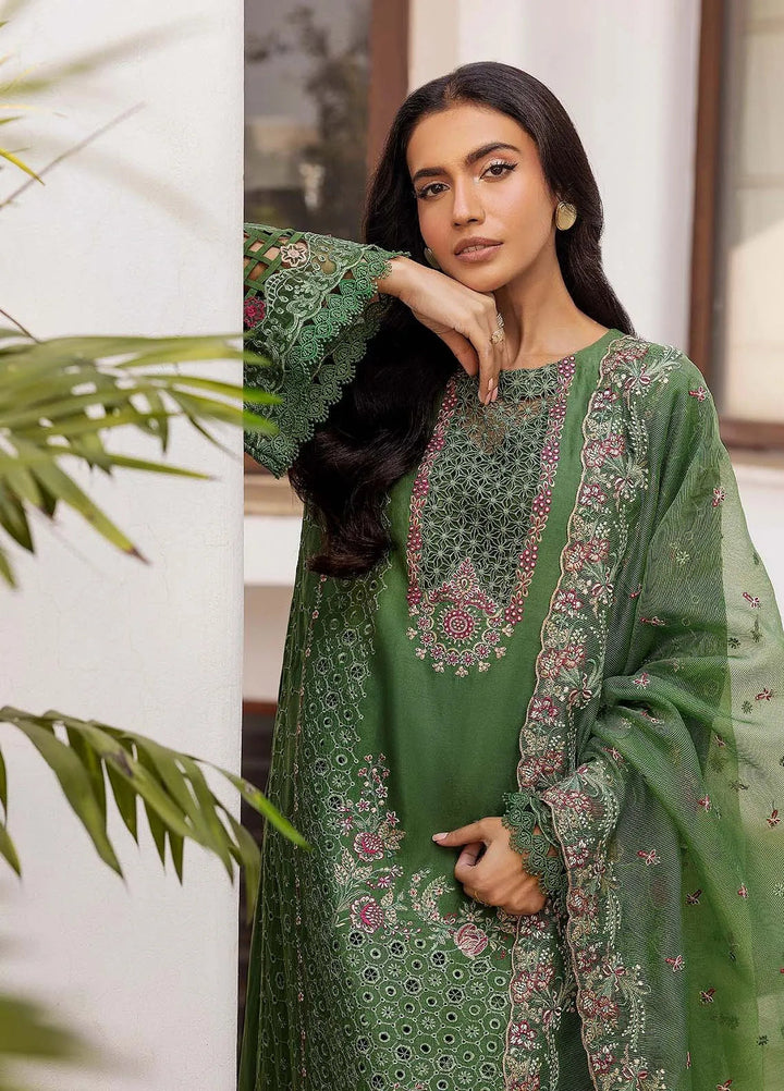 Motifz Embroidered Lawn Suit Unstitched 3 Piece MT25PL 5303 - Summer Collection